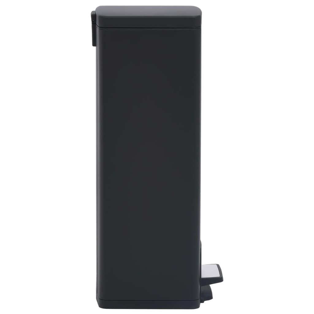 Coș Gunoi Cu Pedală, Anti-Amprentă, , 30L, Oțel Inoxidabil