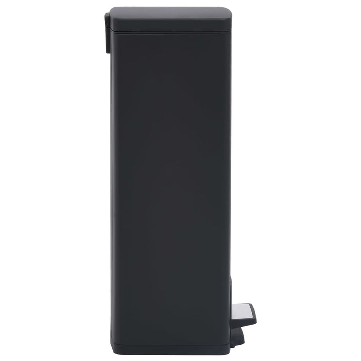 Coș Gunoi Cu Pedală, Anti-Amprentă, , 30L, Oțel Inoxidabil