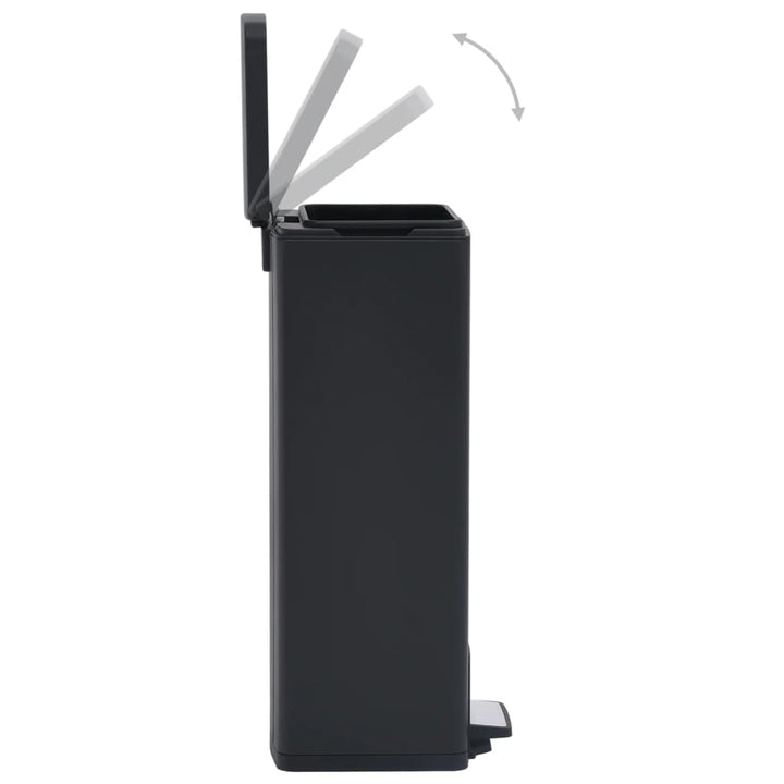 Coș Gunoi Cu Pedală, Anti-Amprentă, , 30L, Oțel Inoxidabil