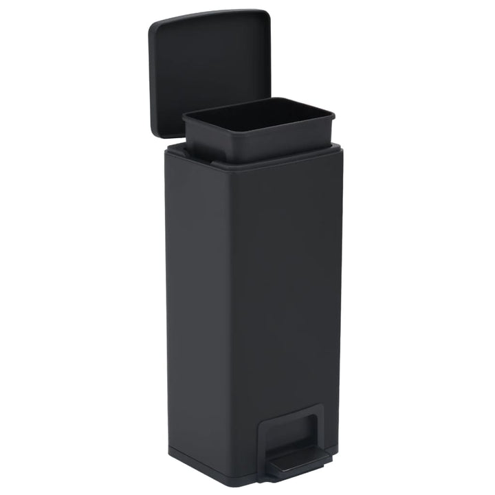 Coș Gunoi Cu Pedală, Anti-Amprentă, , 30L, Oțel Inoxidabil