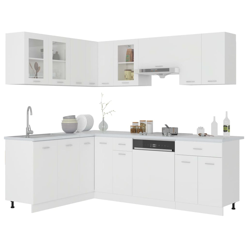 Set Dulapuri De Bucătărie, 11 Piese, , Pal