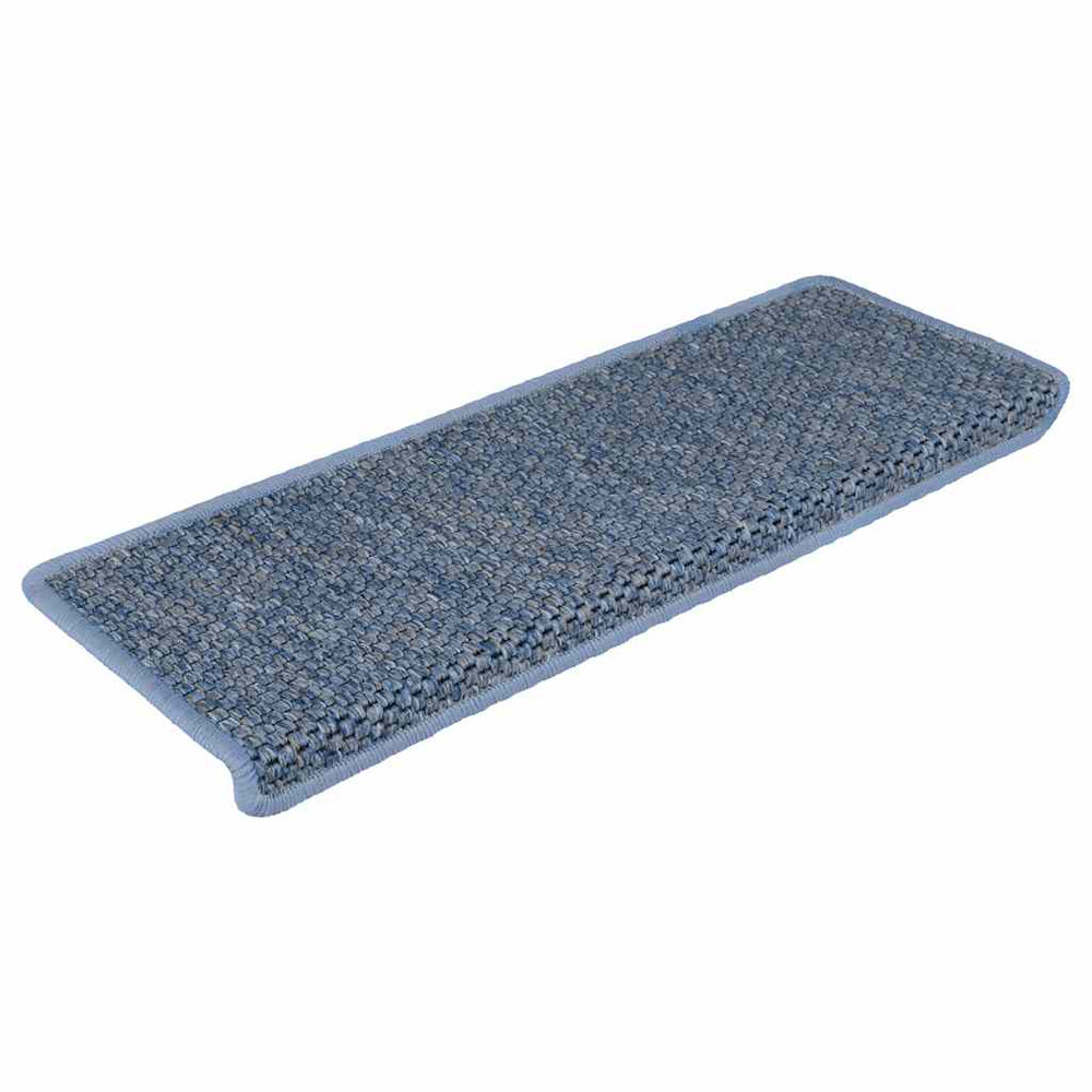 Covorașe Scări Autoadezive, 15 Buc. 65X21X4 Cm, Sisal