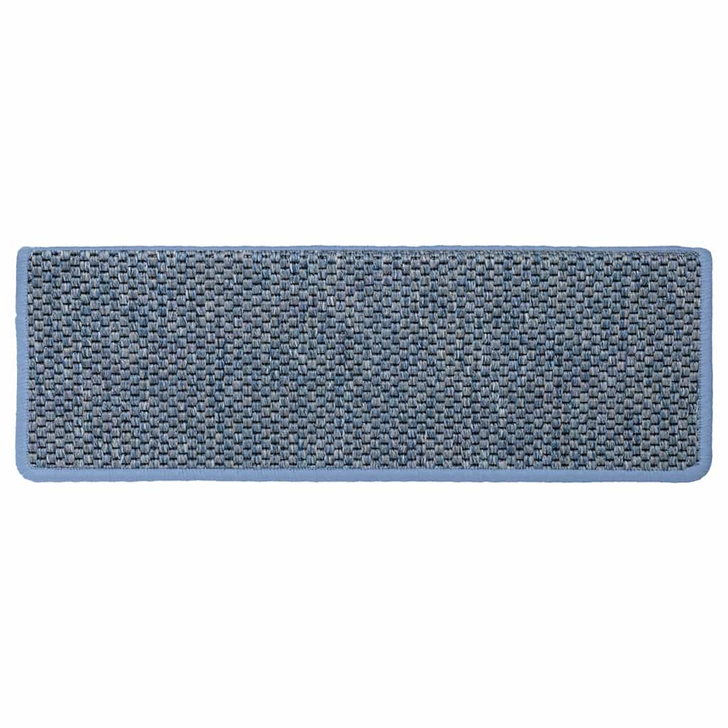 Covorașe Scări Autoadezive, 15 Buc. 65X21X4 Cm, Sisal