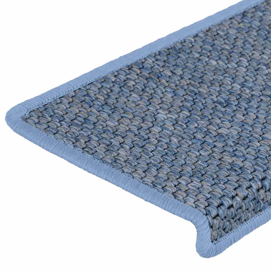 Covorașe Scări Autoadezive, 15 Buc. 65X21X4 Cm, Sisal