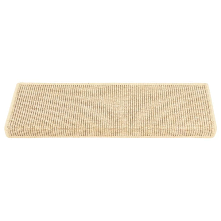 Covorașe Scări Autoadezive 15 Buc. 65X21X4Cm Sisal