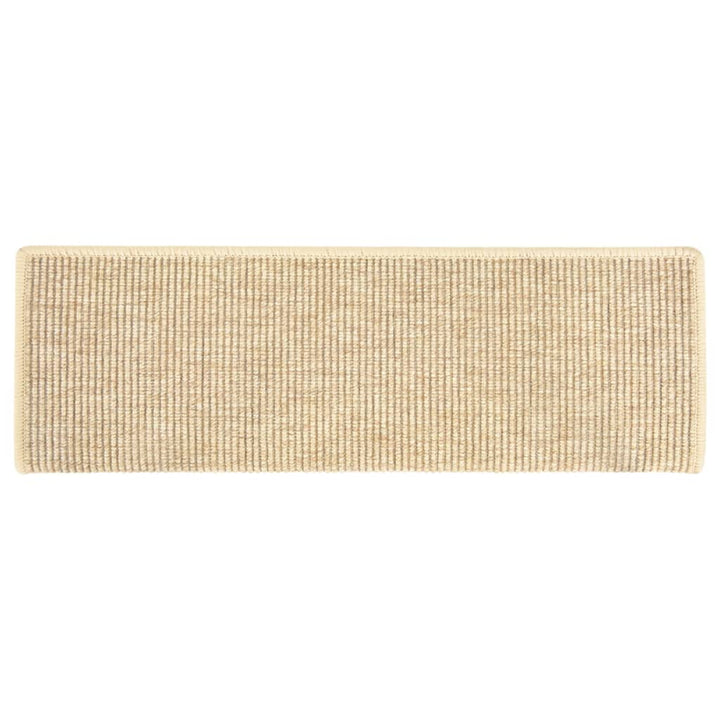 Covorașe Scări Autoadezive 15 Buc. 65X21X4Cm Sisal