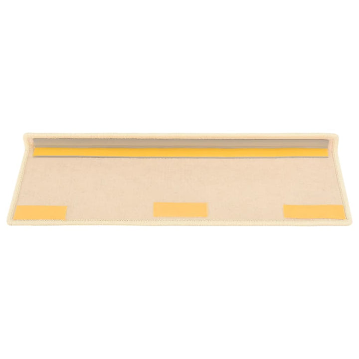 Covorașe Scări Autoadezive 15 Buc. 65X21X4Cm Sisal