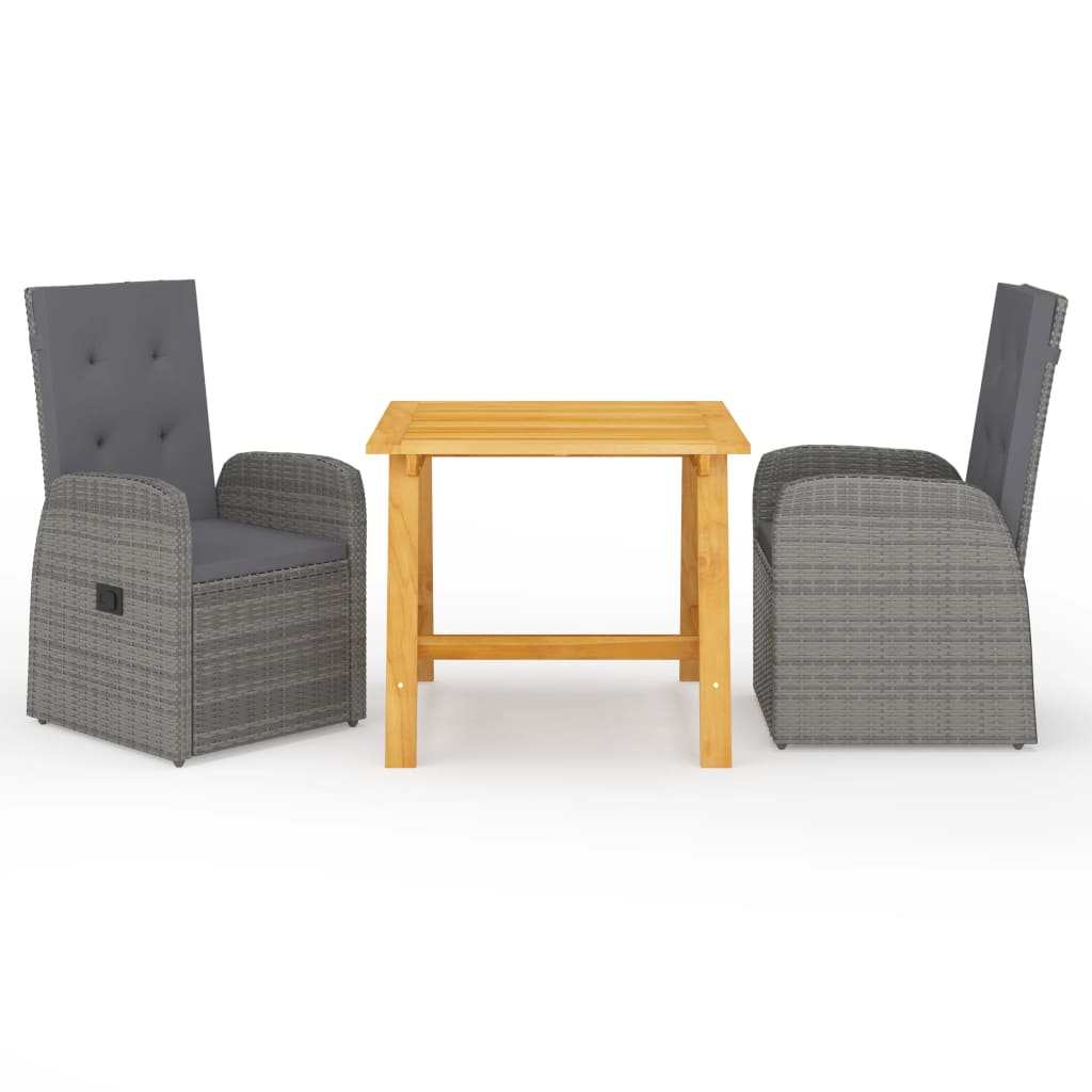 Set De Masă Pentru Grădină, 3 Piese,