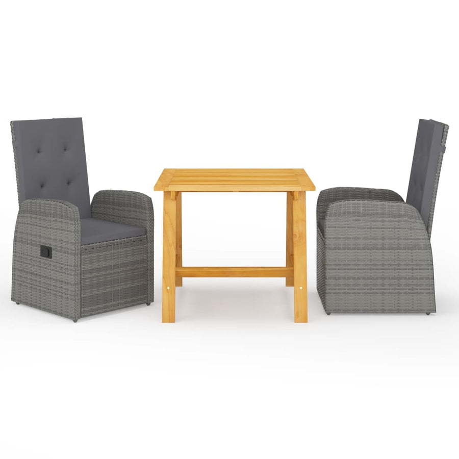 Set De Masă Pentru Grădină, 3 Piese,
