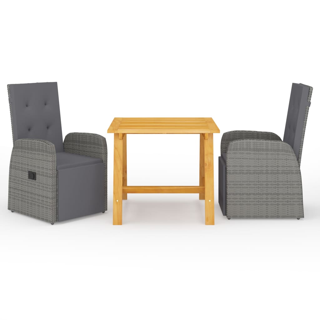 Set Mobilier De Grădină, 3 Piese,