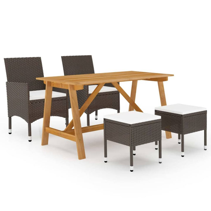 Set De Masă Pentru Grădină, 5 Piese,