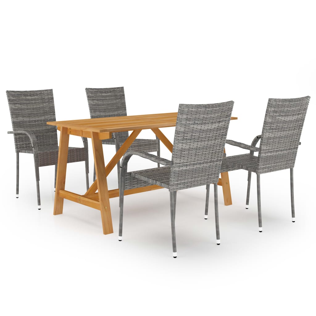 Set Mobilier De Grădină, 5 Piese,