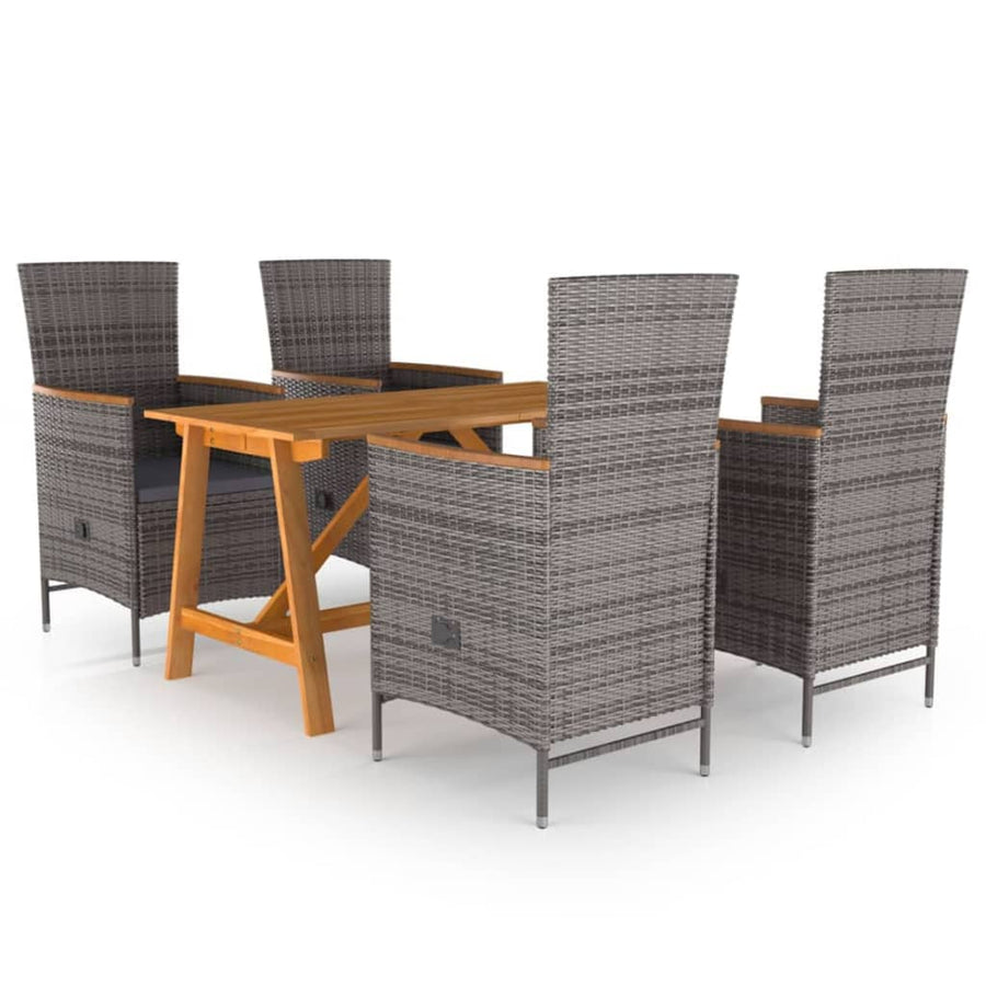 Set De Masă Pentru Grădină, 5 Piese,