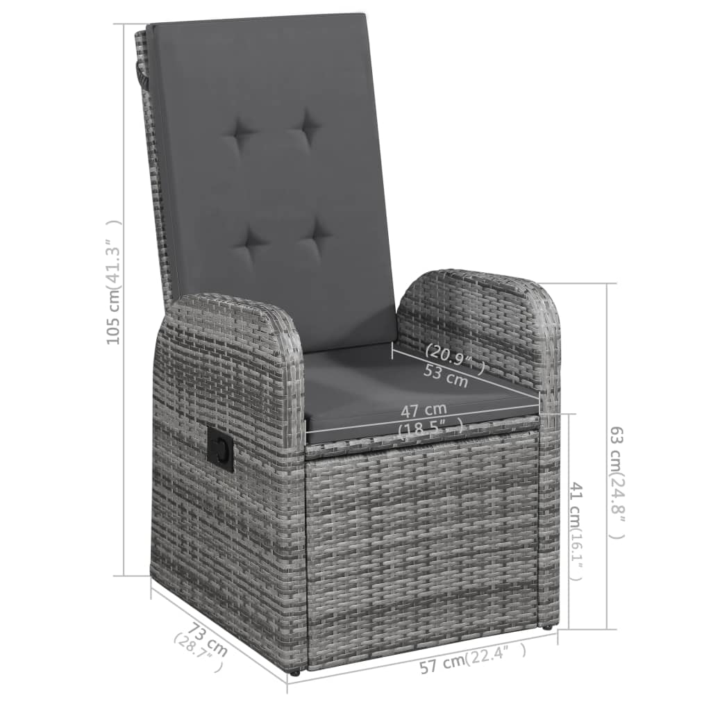 Set De Masă Pentru Grădină, 5 Piese,