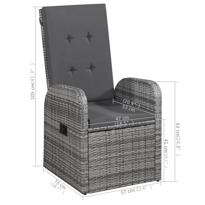 Set De Masă Pentru Grădină, 5 Piese,
