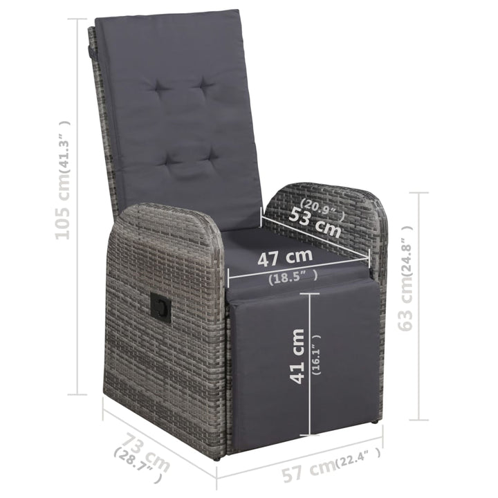 Set De Masă Pentru Grădină, 5 Piese,