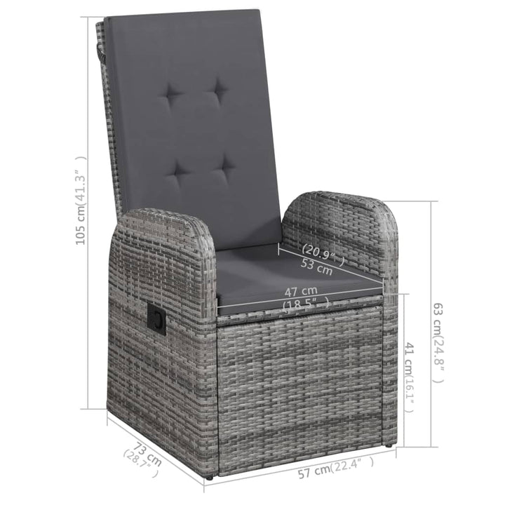 Set De Masă Pentru Grădină, 5 Piese,