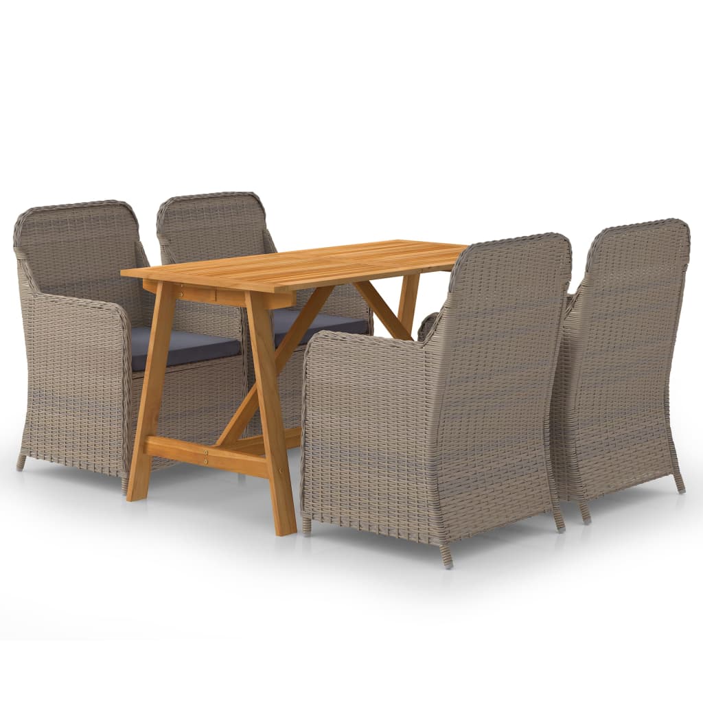 Set Mobilier De Grădină, 5 Piese,