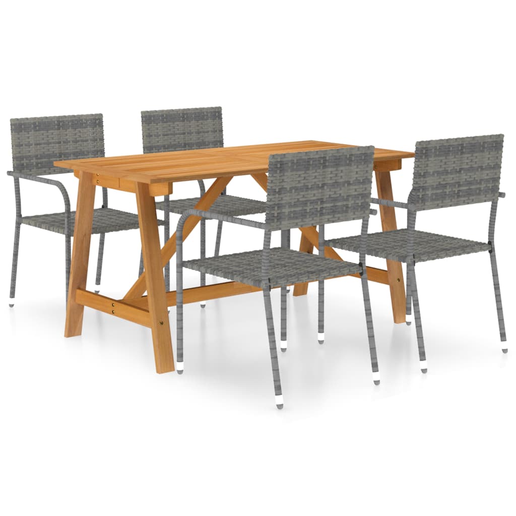 Set Mobilier De Grădină, 5 Piese,