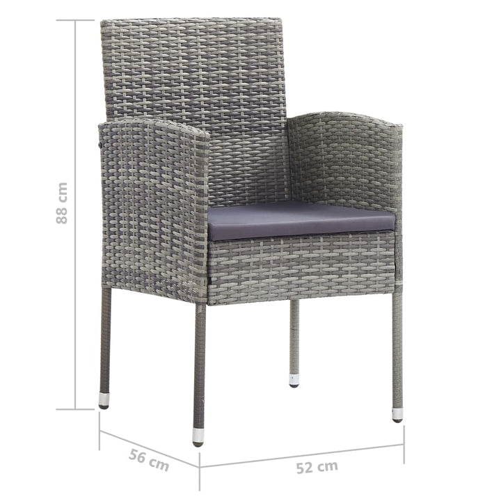 Set Mobilier Pentru Grădină, 7 Piese,
