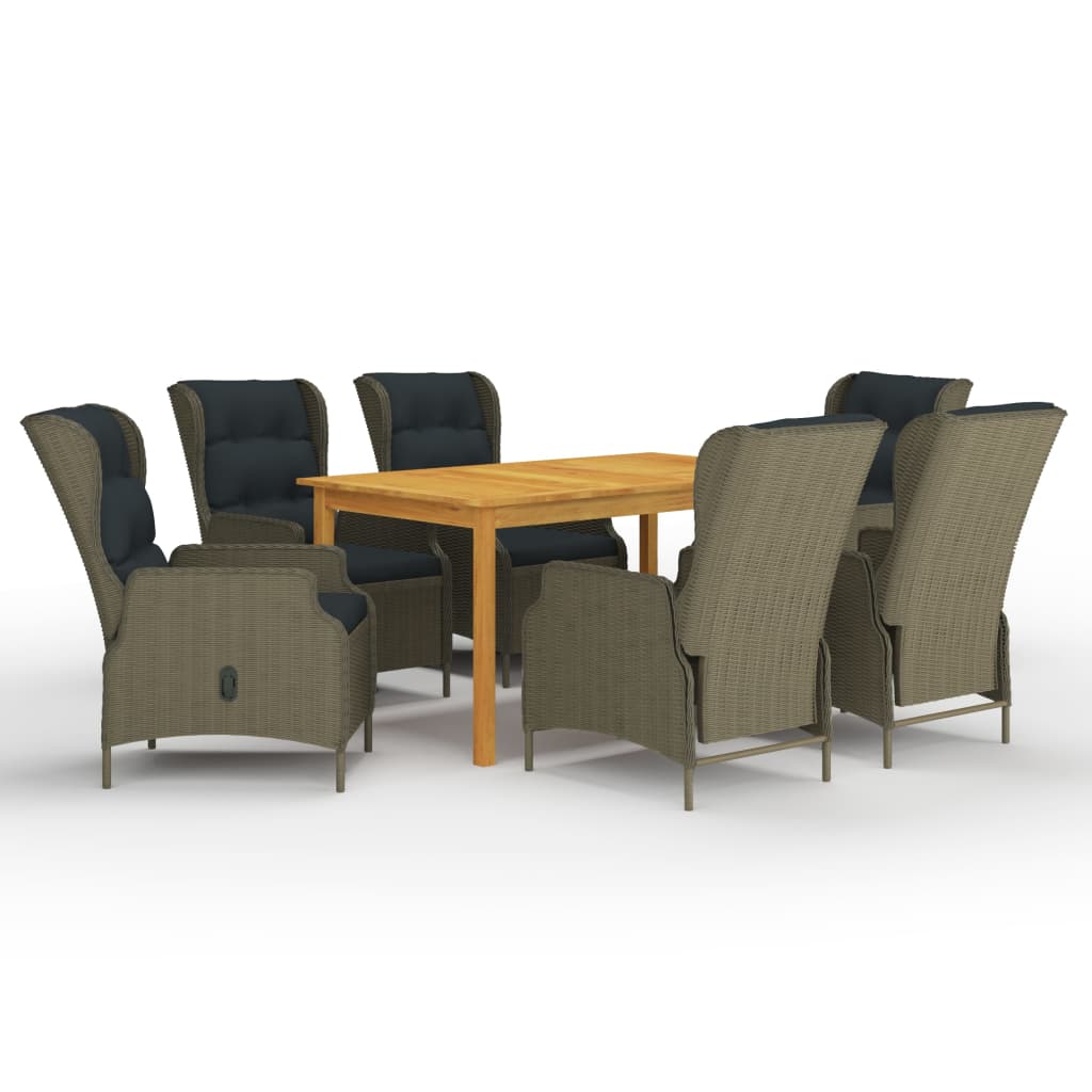 Set Mobilier De Grădină, 7 Piese,