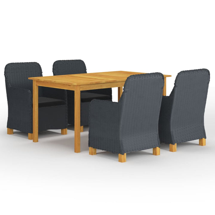 Vixl Set Mobilier De Grădină, 5 Piese,