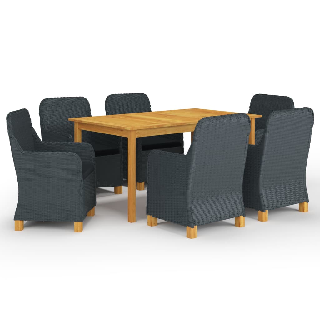 Vixl Set Mobilier De Grădină, 5 Piese,