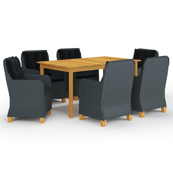 Vixl Set Mobilier De Grădină, 5 Piese,