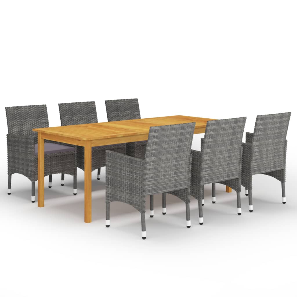 Set Mobilier De Grădină, 9 Piese,