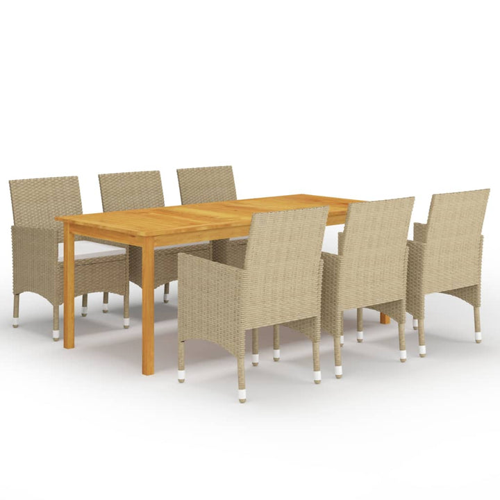Set Mobilier De Grădină, 9 Piese,
