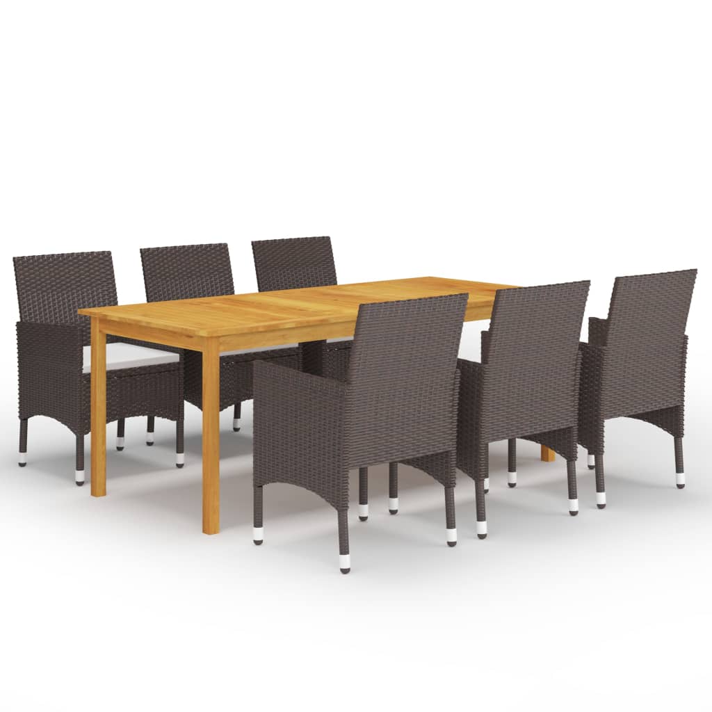 Set Mobilier De Grădină, 9 Piese,