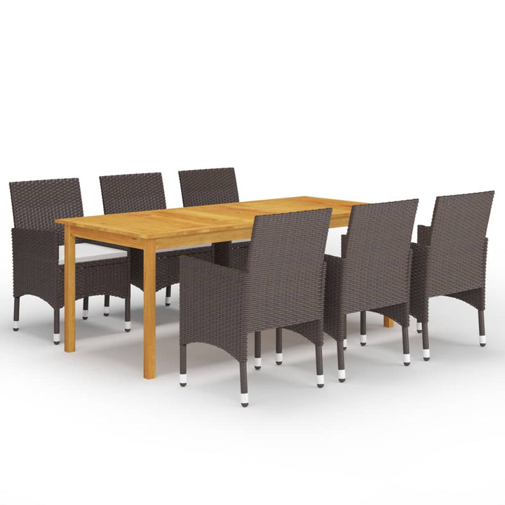 Set Mobilier De Grădină, 9 Piese,