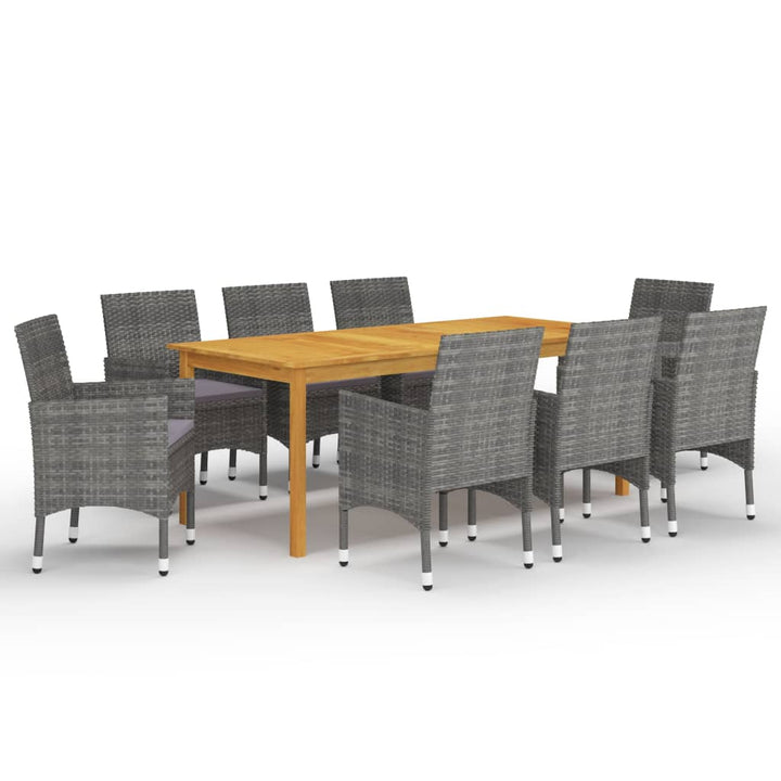 Set Mobilier De Grădină, 9 Piese,