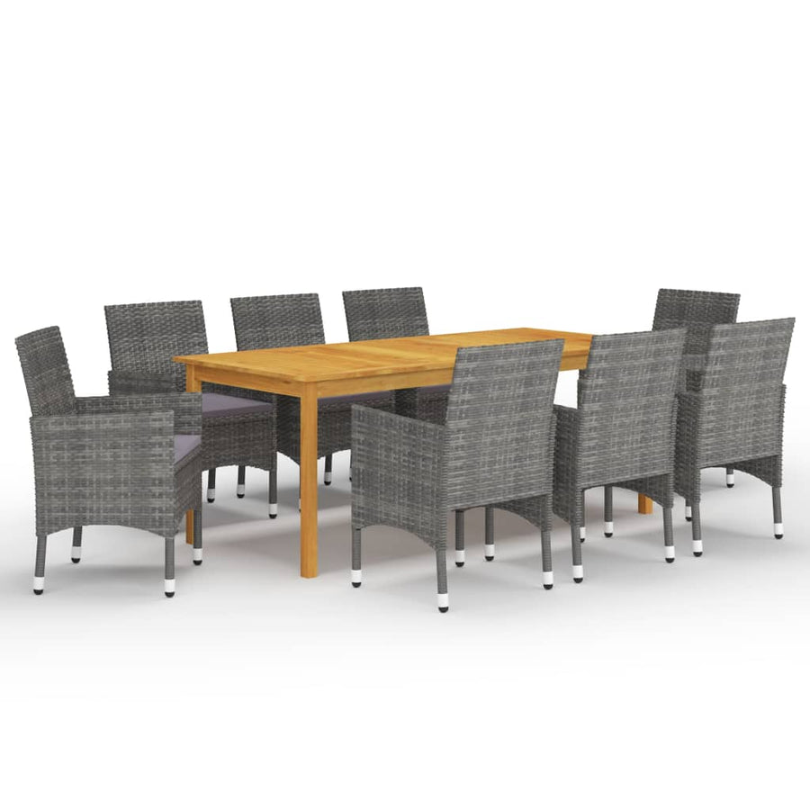 Set Mobilier De Grădină, 9 Piese,