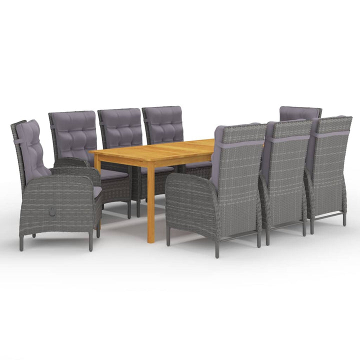 Set Mobilier De Grădină, 9 Piese,
