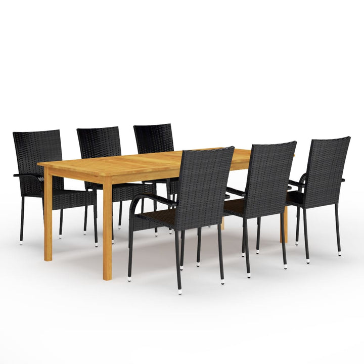 Set Mobilier De Grădină, 9 Piese,