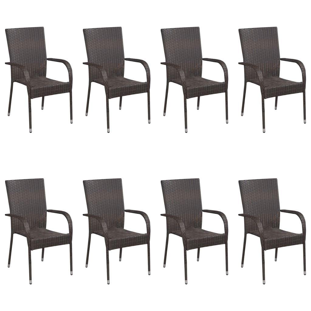 Set Mobilier De Grădină, 9 Piese,