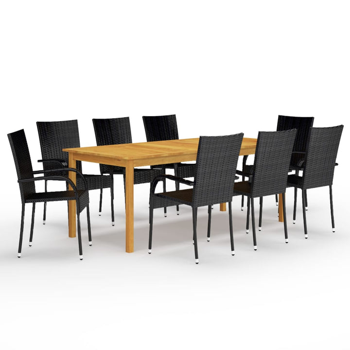 Set Mobilier De Grădină, 9 Piese,