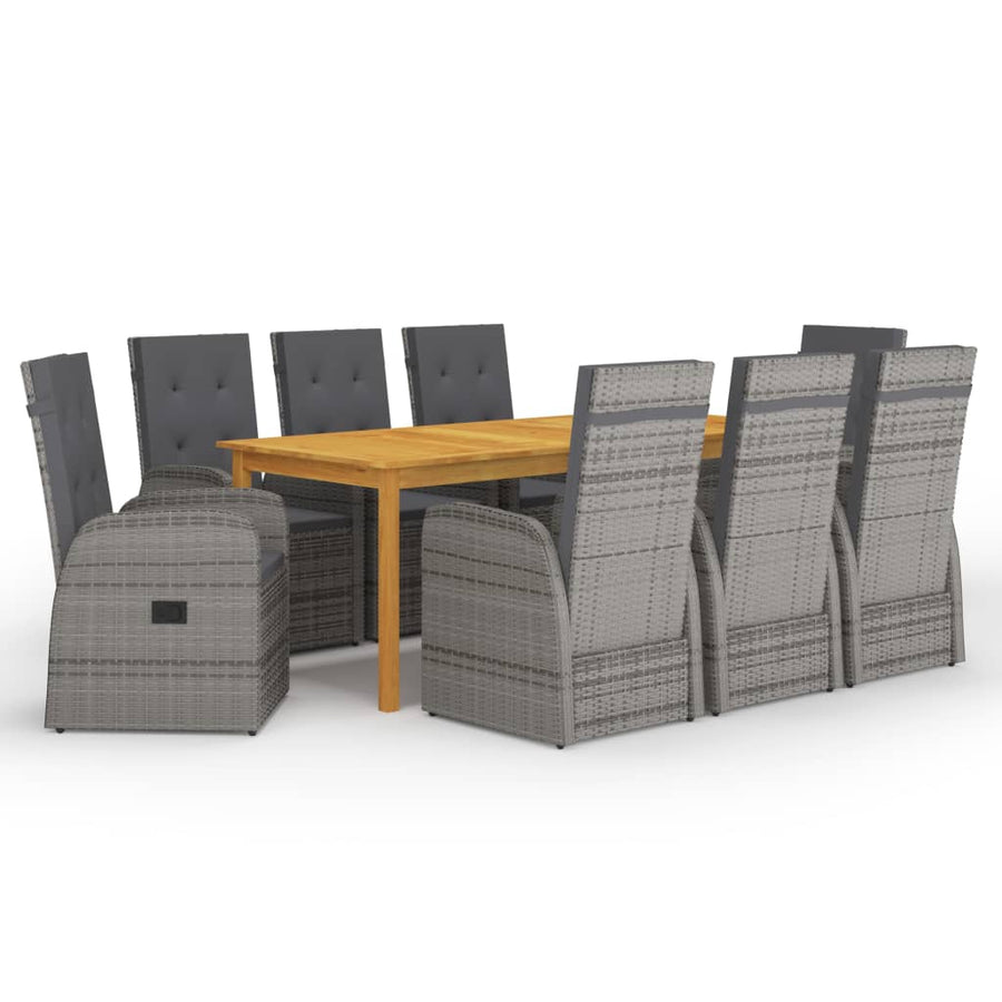 Set Mobilier De Grădină, 9 Piese,