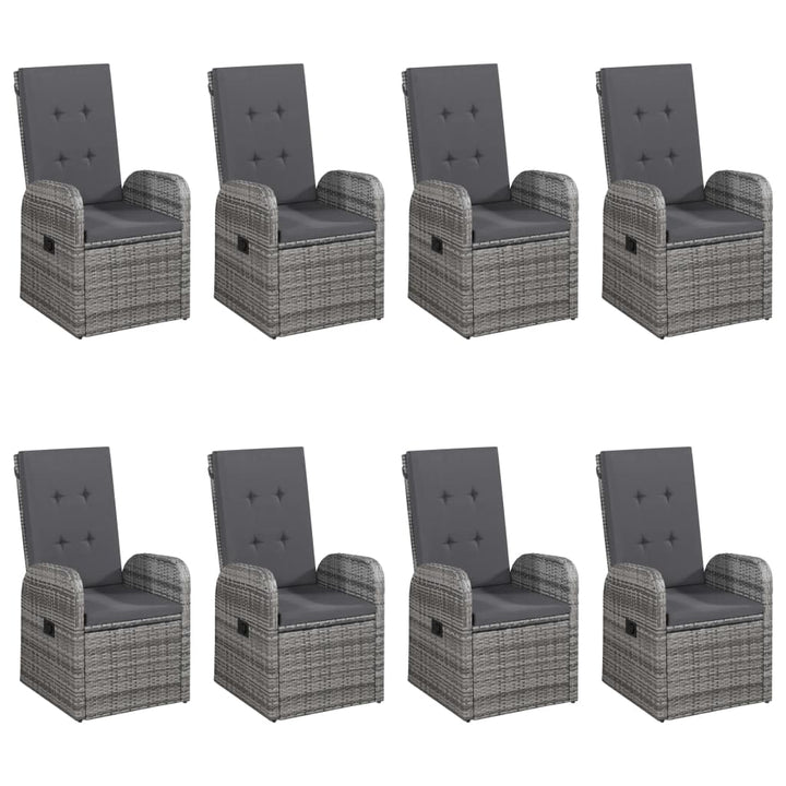 Set Mobilier De Grădină, 9 Piese,