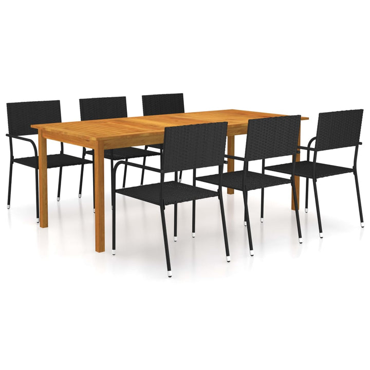 Set Mobilier Pentru Grădină, 7 Piese,