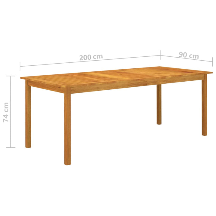 Set Mobilier Pentru Grădină, 7 Piese,