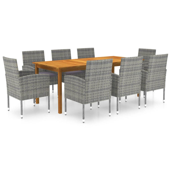 Set Mobilier De Grădină, 9 Piese,