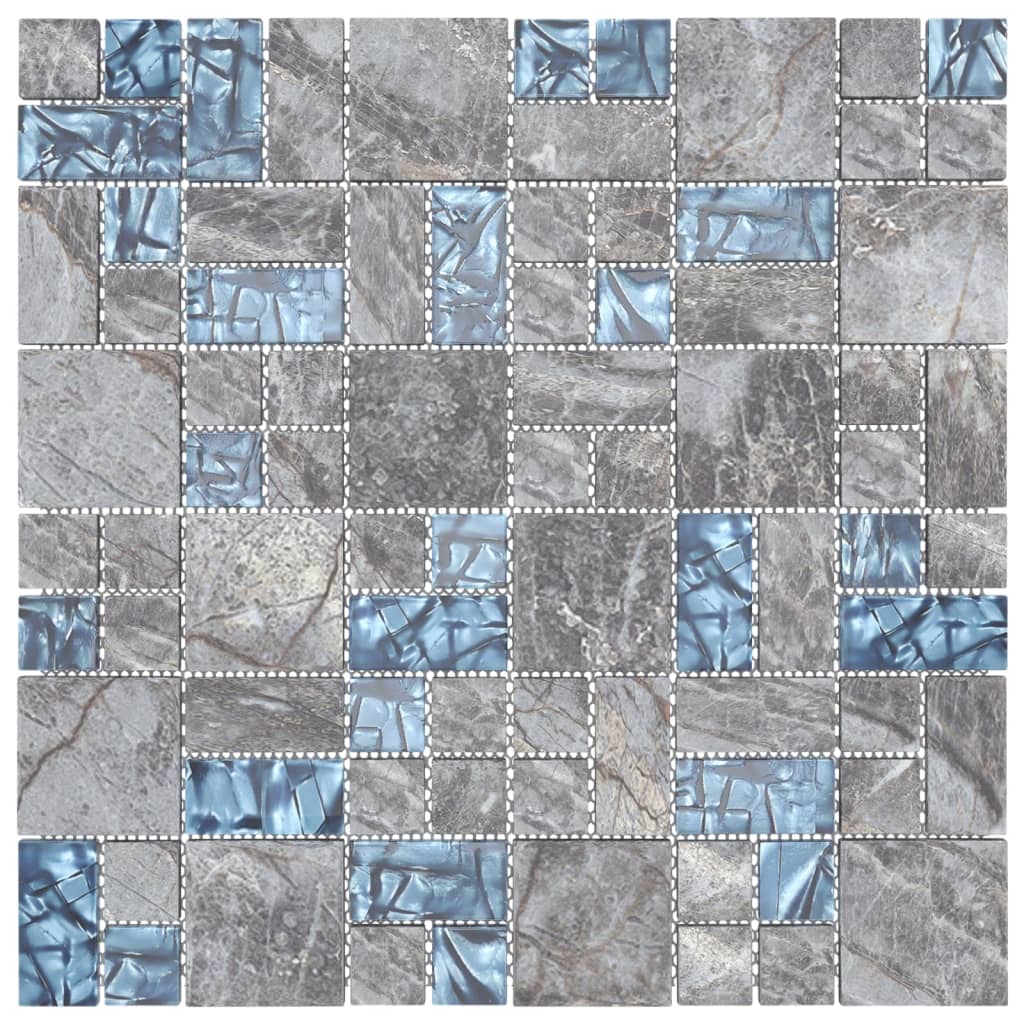 Plăci Mozaic, 11 Buc., , 30X30 Cm, Sticlă