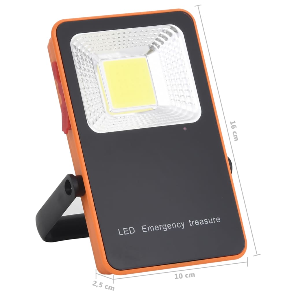 Reflector Cu Led, Alb Rece, , Abs