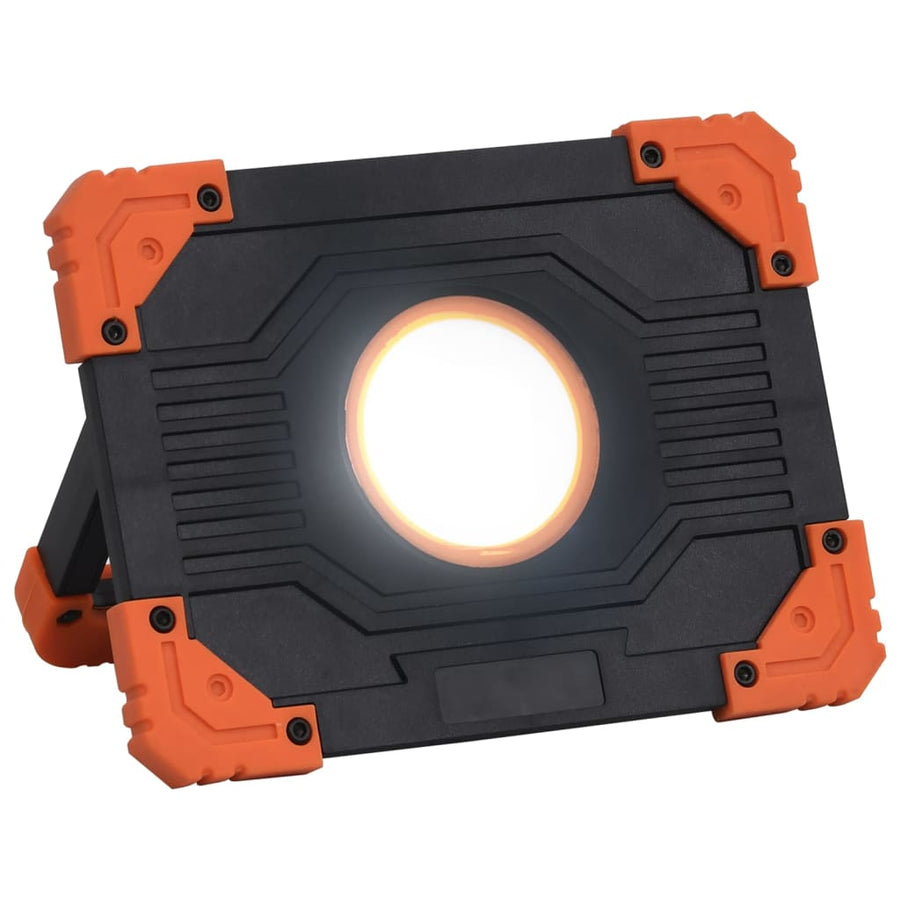 Reflector Portabil Cu Led, 10 W, Alb Rece, Abs