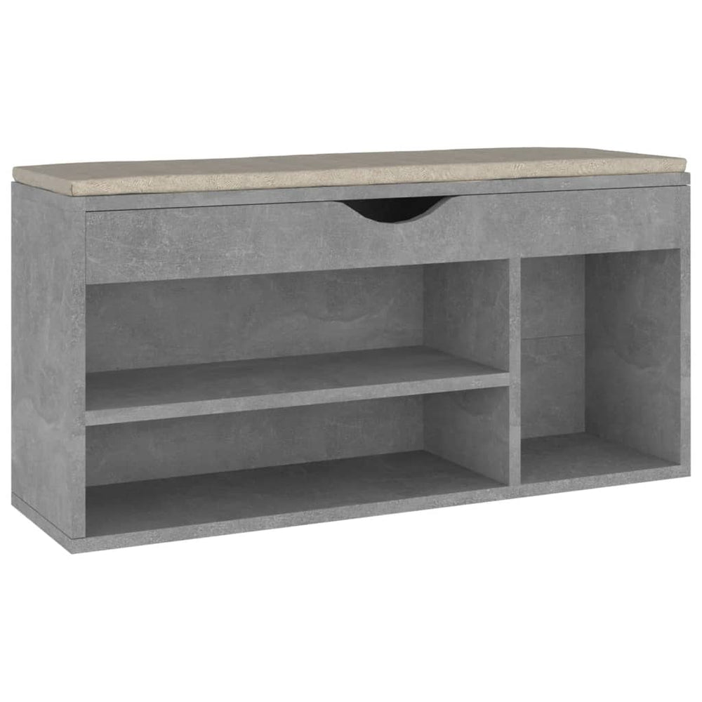 Bancă Pantofar Cu Pernă 104X30X49 Cm, Lemn Prelucrat