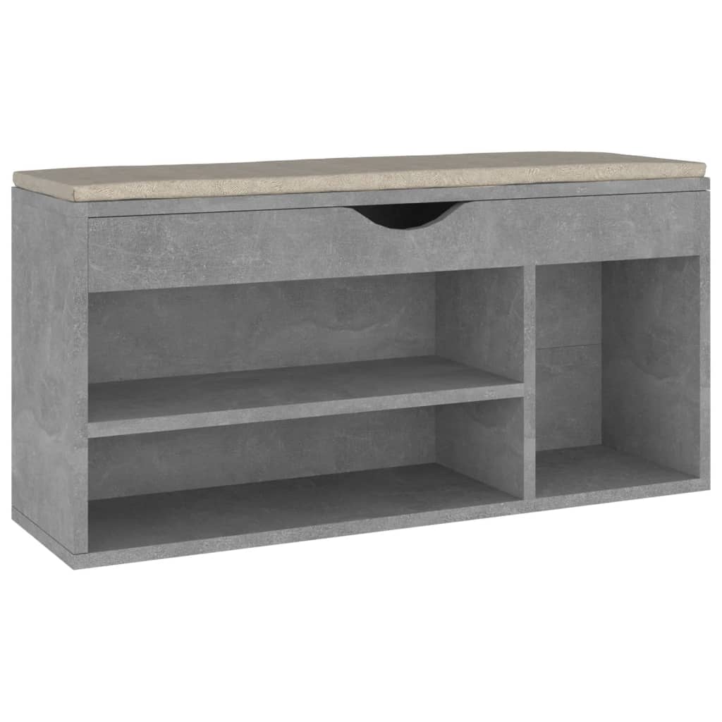 Bancă Pantofar Cu Pernă 104X30X49 Cm, Lemn Prelucrat
