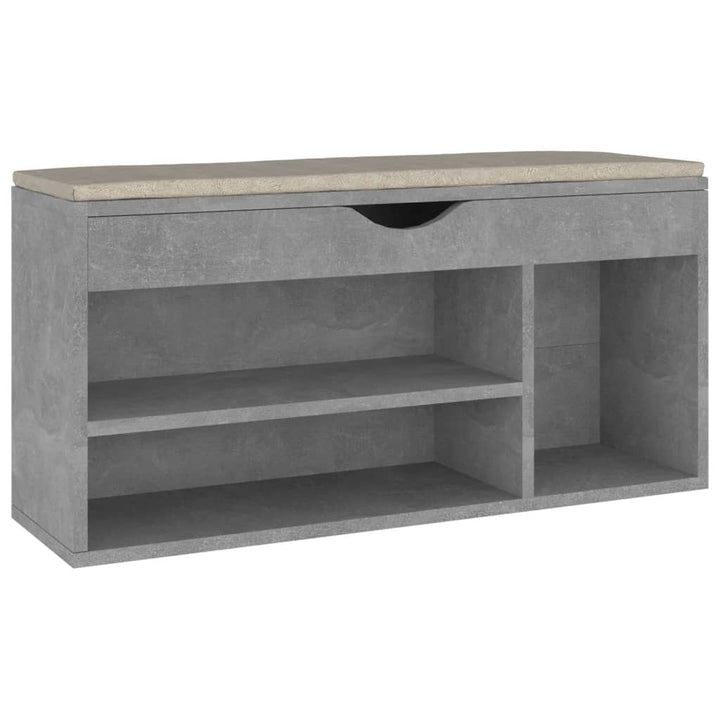 Bancă Pantofar Cu Pernă 104X30X49 Cm, Lemn Prelucrat