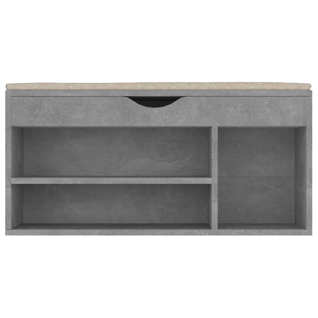 Bancă Pantofar Cu Pernă 104X30X49 Cm, Lemn Prelucrat
